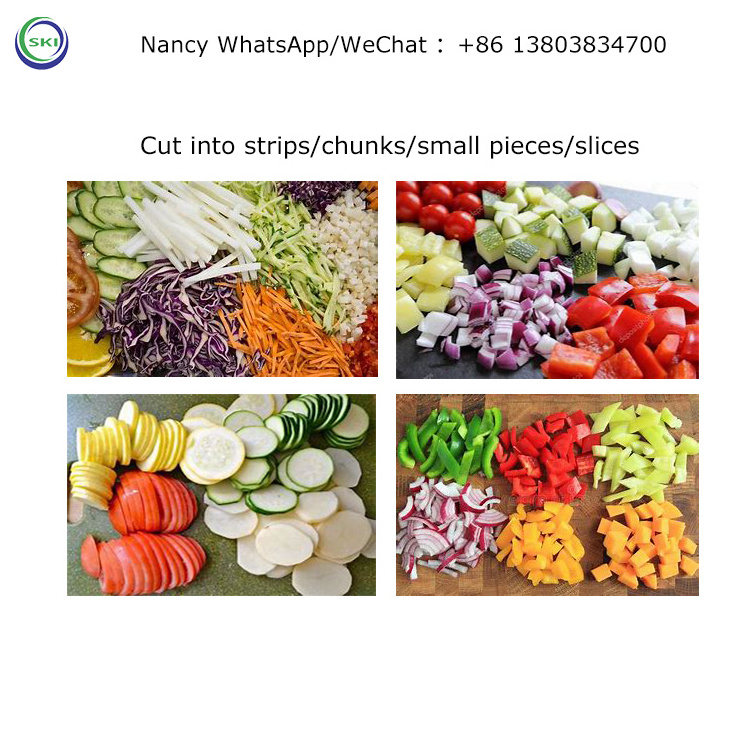 Vegetable Cutting Machine Industrial Vegetable Chopper Slicer Dicer Multifunction Vegetable Cutter