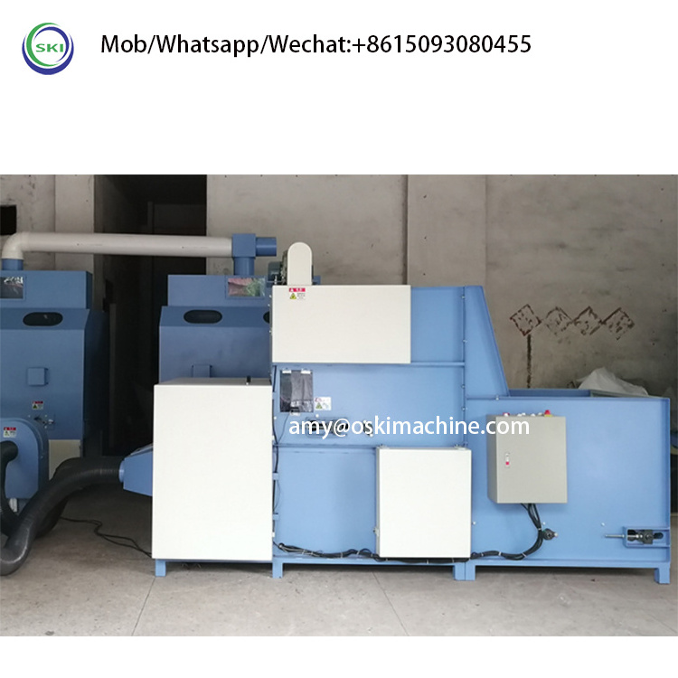 Polyester Fiber Opening Machine Sofa Pillow Making Filling Stuffing Machine Price