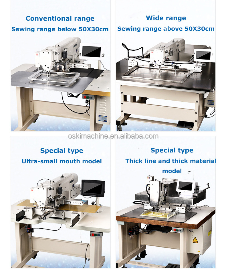 Automatic  Leather Bag Shoe Glove Sewing Machine Industrial Computer Pattern Sewing Machine 3020 For Gloves