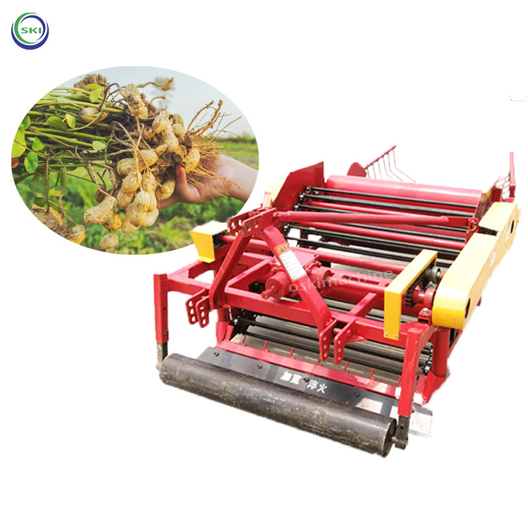 Green Peanut Picker Potato Digger Machine Harvester 1 Row Machine Peanut Harvesting Machine Groundnut Digger