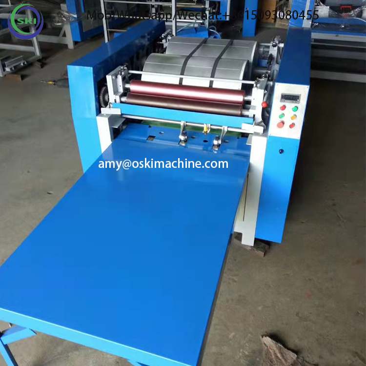 One Color Automatic Non-Woven Bag Flexographic Printed Kraft Paper Bag File Bag Printing Machine