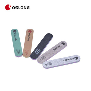 Custom Printing Logo Baby Nail Files 180 Mini Professional 100 Grit Mini Nail File