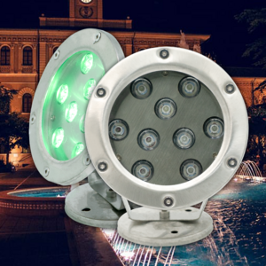 Factory Directly Supply RGB led water effect light IP68 waterproof underwater pool led musical fountain lights