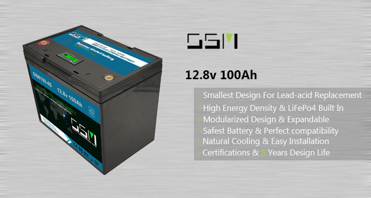 Battery 12 Volt Smallest Size Deep Cycle 100ah 200ah 12v Lithium Battery With Factory Price