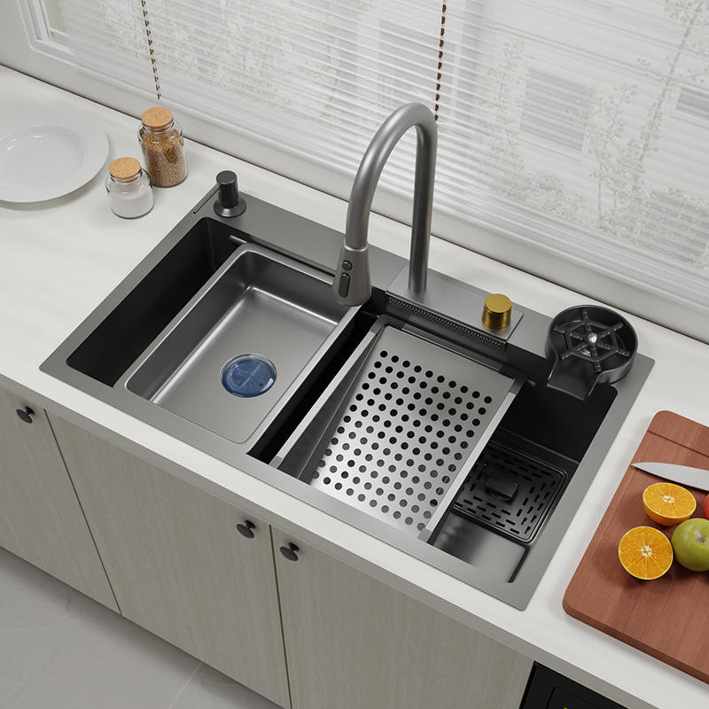 Ousuo Manufacturer Of Set Up Kitchen Sink High Quality 304 Stainless Steel Sink Taps Professional Kitchen Sink Factory