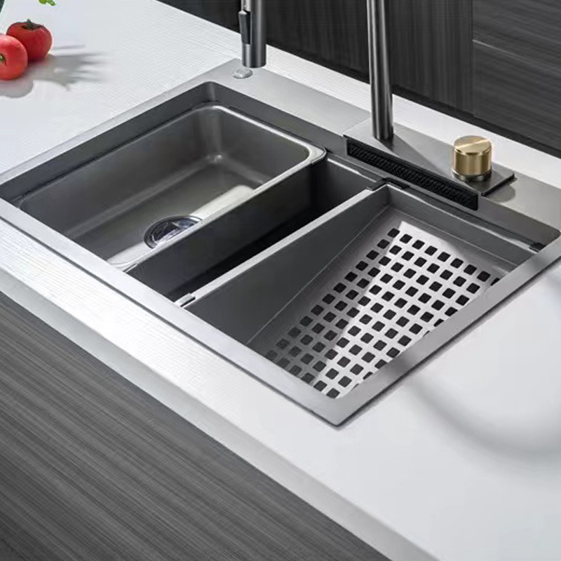 Ousuo Manufacturer Of Set Up Kitchen Sink High Quality 304 Stainless Steel Sink Taps Professional Kitchen Sink Factory