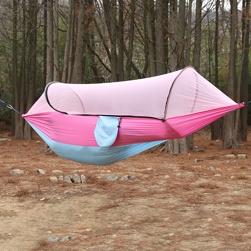 Automatic Quick Opening Mosquito Net Ultralight Swing Hammocks Wholesale