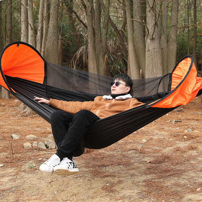 Automatic Quick Opening Mosquito Net Big Garden Hammock Personalized