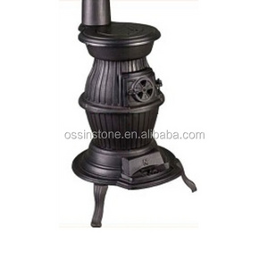 Metal Pot belly Stove Wood Fireplaces Heater