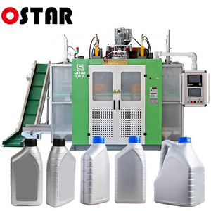 800ml 1000ml 1L 4L 5L Plastic Car Motorcycle Vehicle Engine Oil Jerry Can Bottle Making Blow Molding Moulding Machine