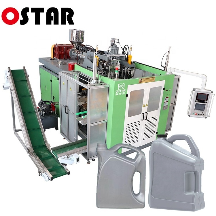 800ml 1000ml 1L 4L 5L Plastic Car Motorcycle Vehicle Engine Oil Jerry Can Bottle Making Blow Molding Moulding Machine