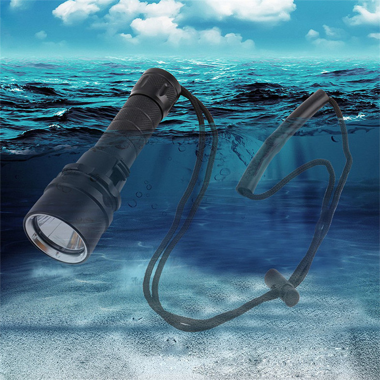 Ultra Bright Flashlights Rechargeable Led Tarch 1000 Lumen Flashlight Diving Torch Light