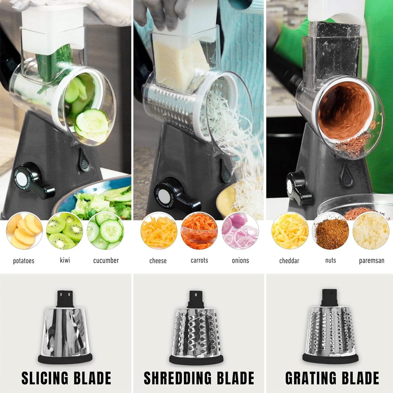 New Arrival Multifunction Vegetable Dicer Cutter Potato / Slicer Commercial Onion Cutter Slicer