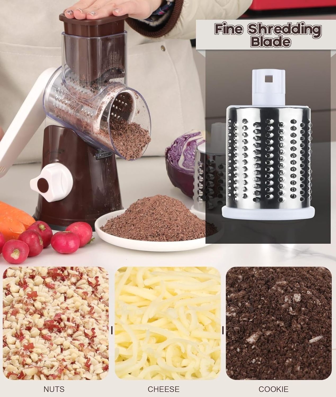 Factory Direct Multifunction Vegetable Dicer Cutter Potato / Slicer Commercial Onion Cutter Slicer