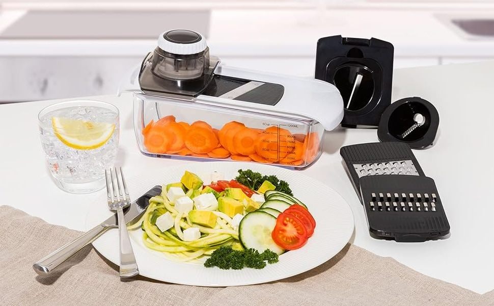 Best Price Veggie Dicer Shredder And Cutter Grater With Stainless Steel Blades