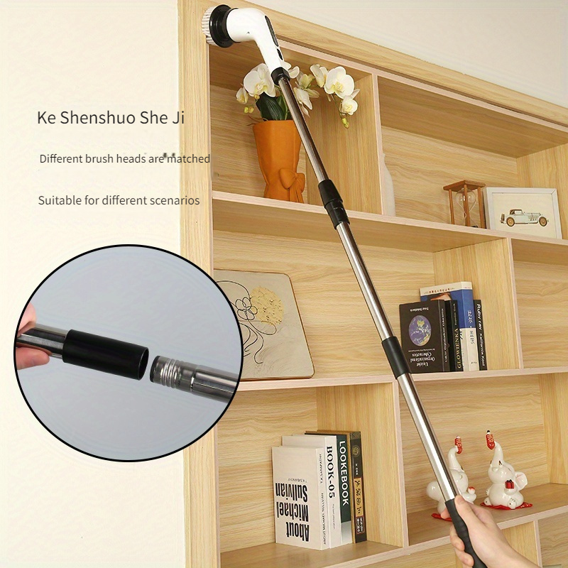 Best Price Hand Held Electric Scrubber Usb Battery Powered Scrubber Customizable Household Cleaning Brush