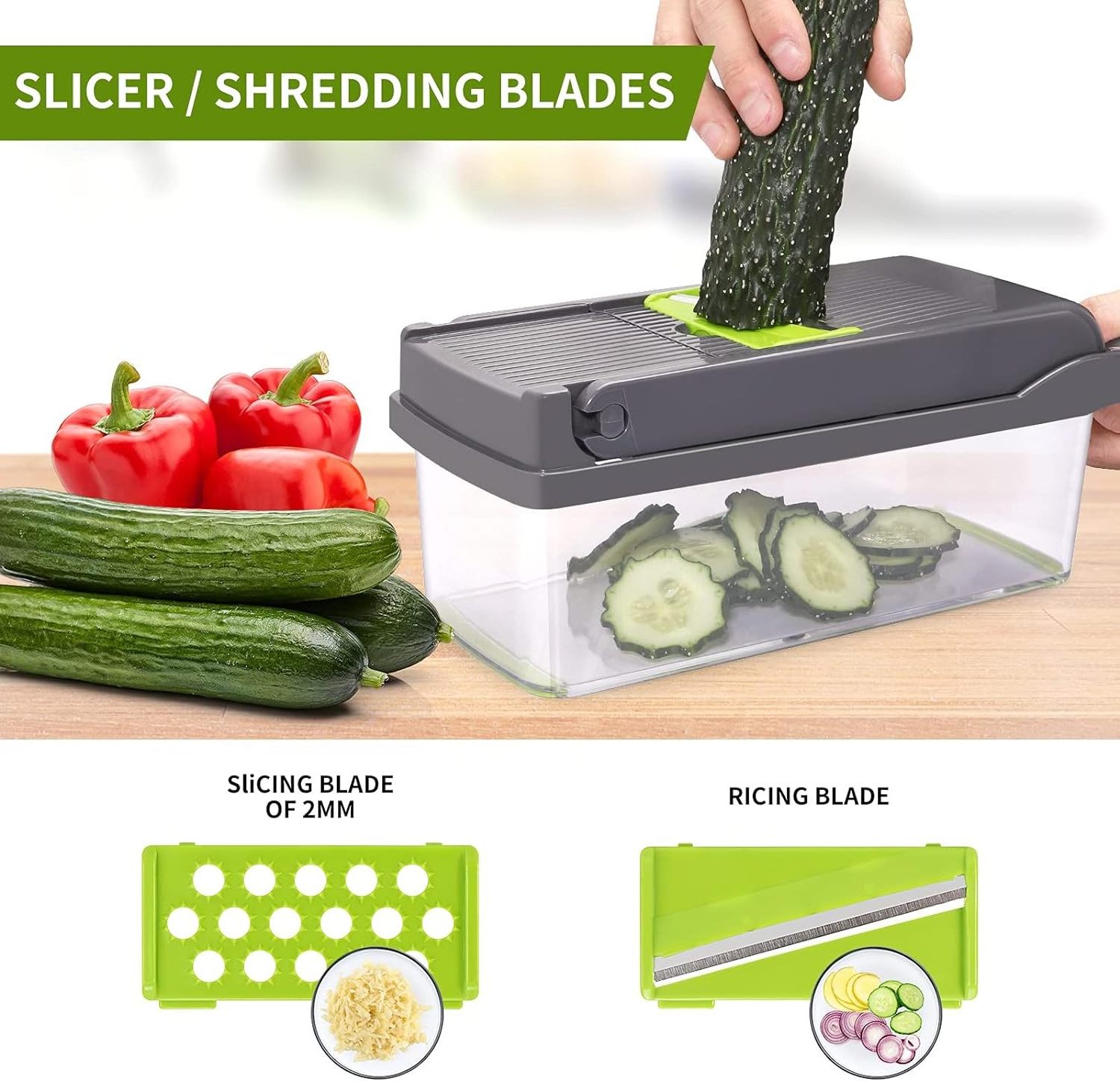 Professional Multifunction Spinner Salad Mini And Fruit Food Multipurpose Vegetable Grater Slicer  Chopper Cutter