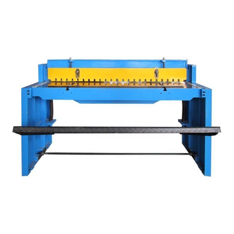 Hot sale 2mm 1500mm manual sheet metal shear small mechanical cnc guillotine electric plate shearing machine for cutting steel