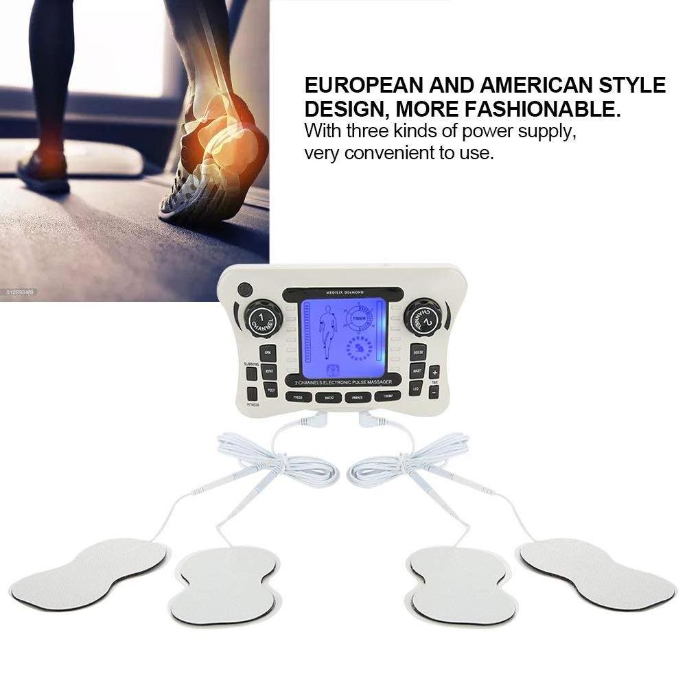 acupressure slippers 2022 TENS EMS Tens Acupuncture Digital Lcd aculief acupressure massage slippers