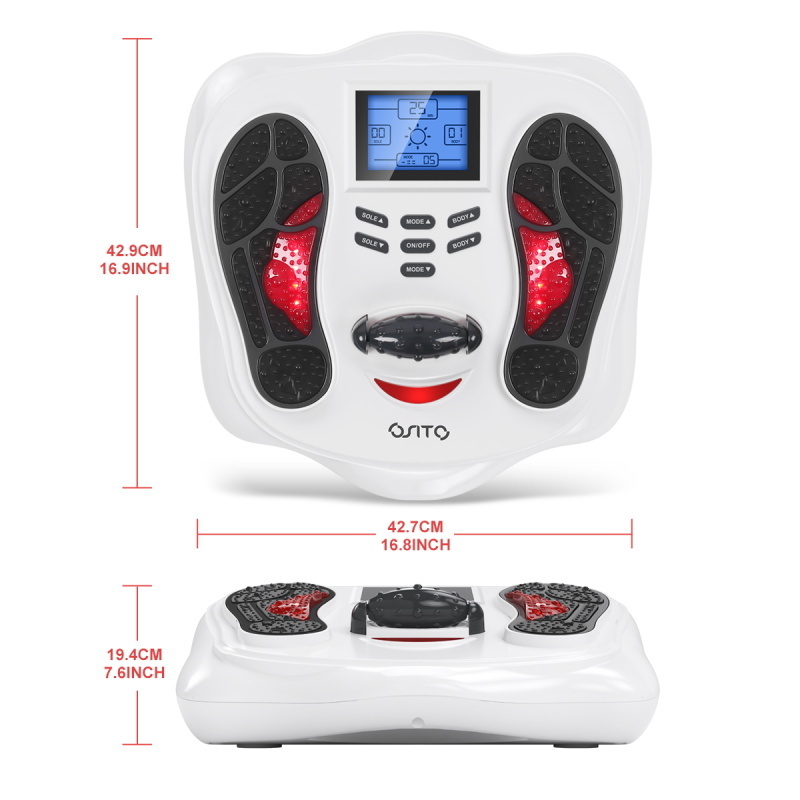 High quality tens acupuncture infrared EMS foot massager