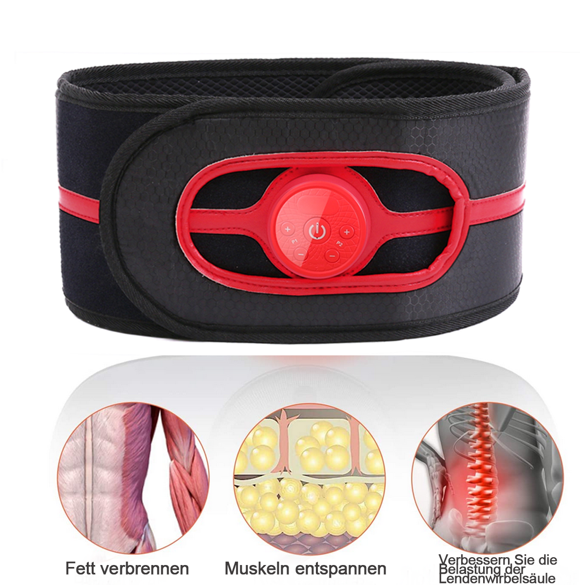 Manufacturer Vibro Shape EMS massager machine vibration massager belt thermal EMS slimming belt