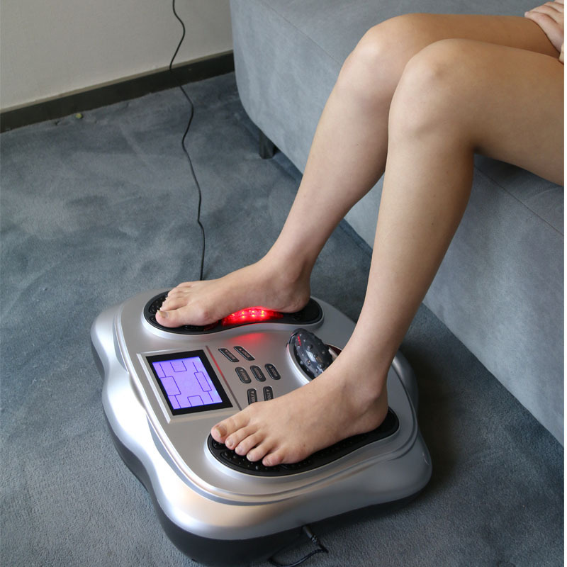 High quality tens acupuncture infrared EMS foot massager