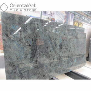 Beautiful blue granite slab,labradorite blue granite slab,labradorite blue granite