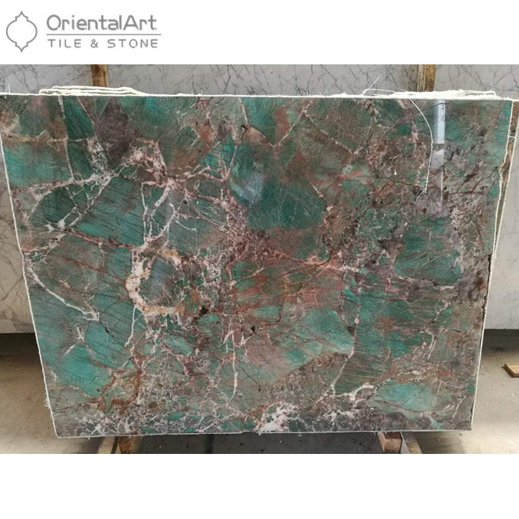 Polished Amazonite Stone Granite Slab Price