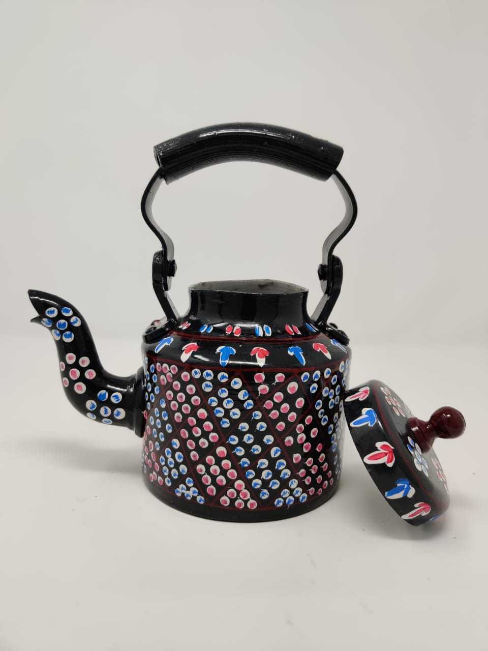 Hand Painted Aluminum Tea Kettle