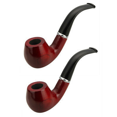 Dual Use Recycle Filter Bent Iron Resin Smoking Pipe Tobacco Cigarettes Cigar Pipes Gift Durable Smoking Tools