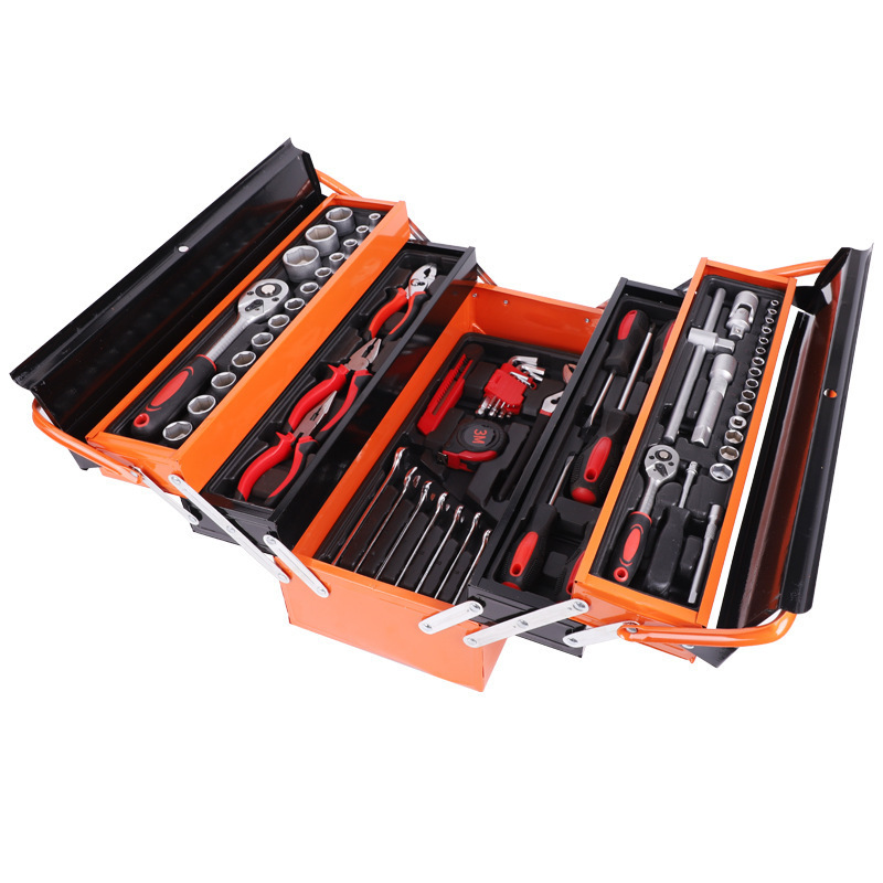 Repair Stackable Drill Set Truck Plastic Car Tools Rolling Mechanical Profession Tool Box With Wheels