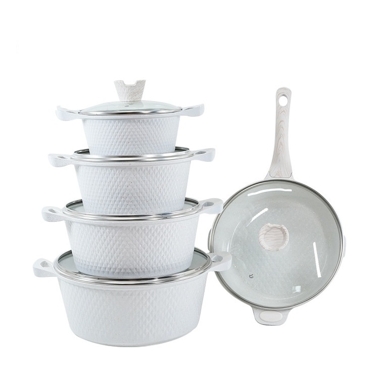 Cookware Soup Pot from China Manufacturer and Bowl Set Tableware White Ceramic Soup Pot Colorful