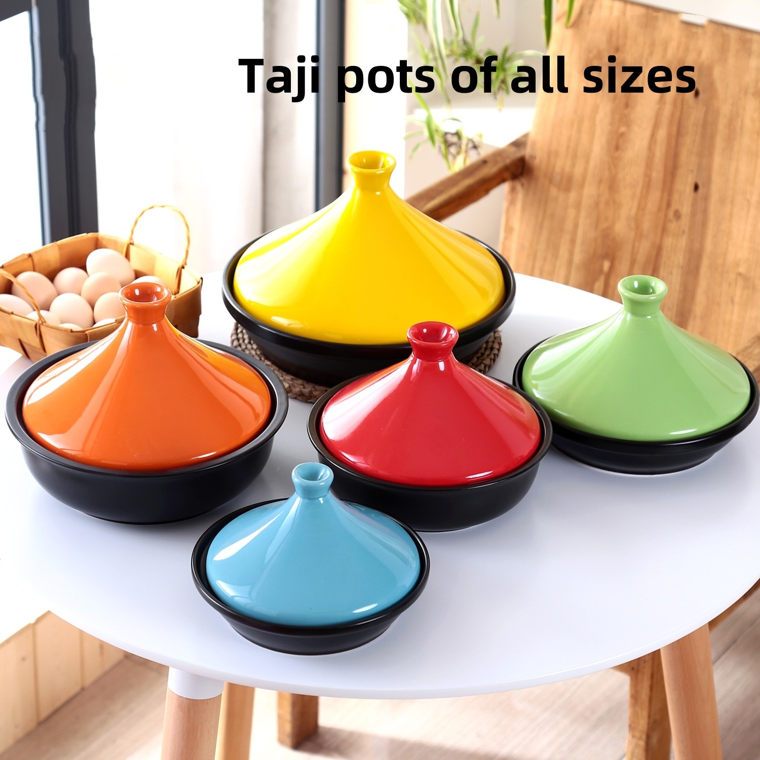 Pots With Ceramic Lid Tagine Material Metal Cast iron Enamel Tagine