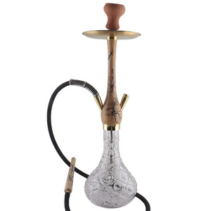 Tall  Glass Electronic Portable Shisha Hookah  Pakistan Hose Plastic Wholesale Accessories Flavor