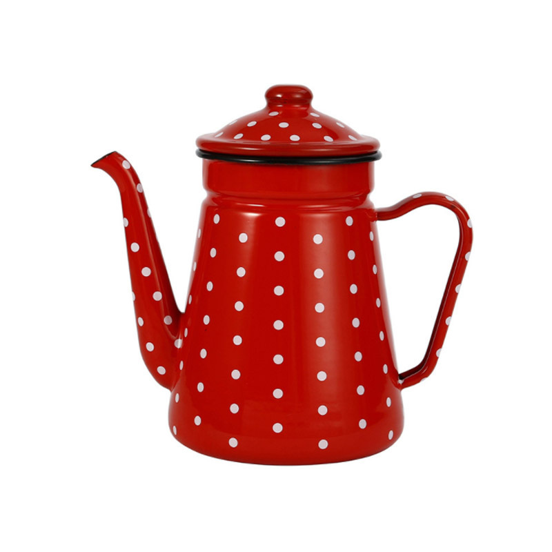 New design 1.5L Teapot Enamel Teapot Enamel Kettle