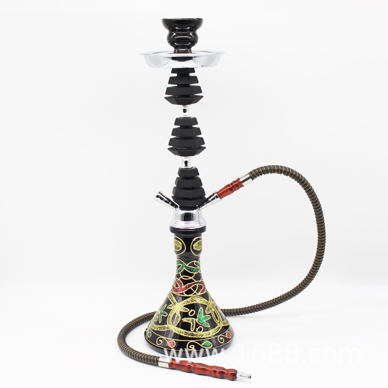 Hubbly Bubbly Gravity Indian Hose Glass Electronic Portable Shisha Hookah Accessories Flavor Pakistan