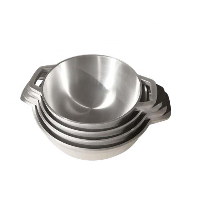 Hot sale Die casting aluminum pot 4 pcs cookware set