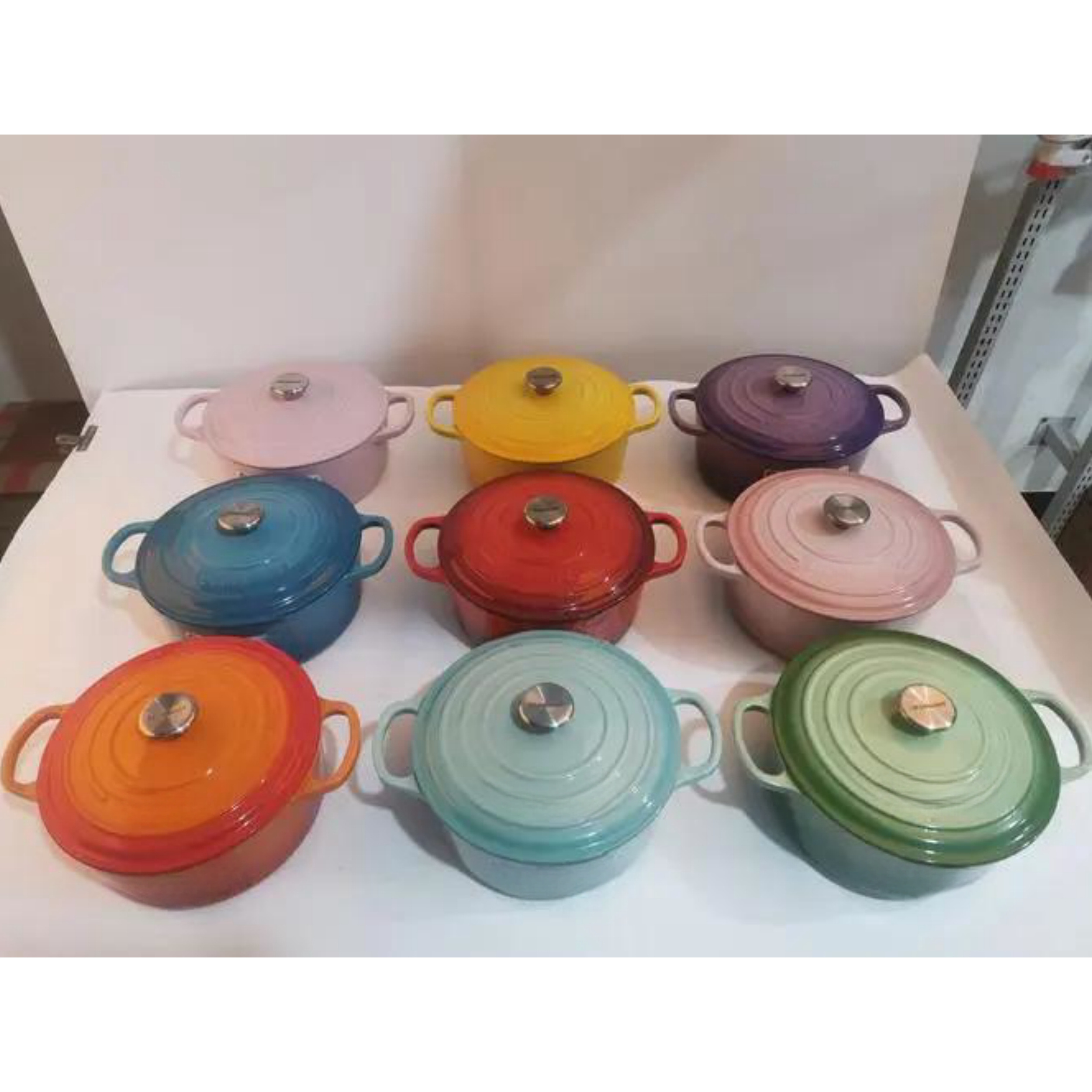 Non Stick Cook Pan Cook Pots Dutch Oven Iron Cast Enamel Pot Cast Iron Casserole Pot Cookware Set