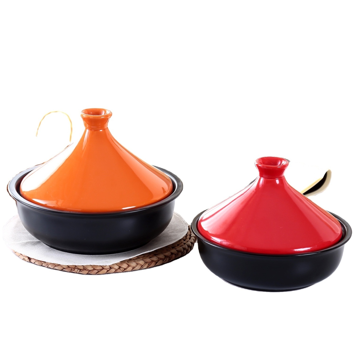 Pots With Ceramic Lid Tagine Material Metal Cast iron Enamel Tagine