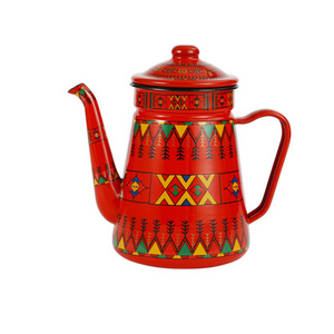 New design 1.5L Teapot Enamel Teapot Enamel Kettle