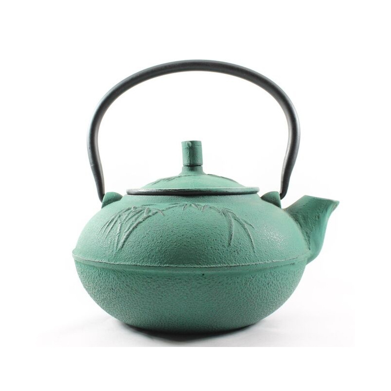 Wholesale Japanese Turkish Indian Water Fountain Cast Iron Enamel Kettle Warmer Moroccan Teapot Set