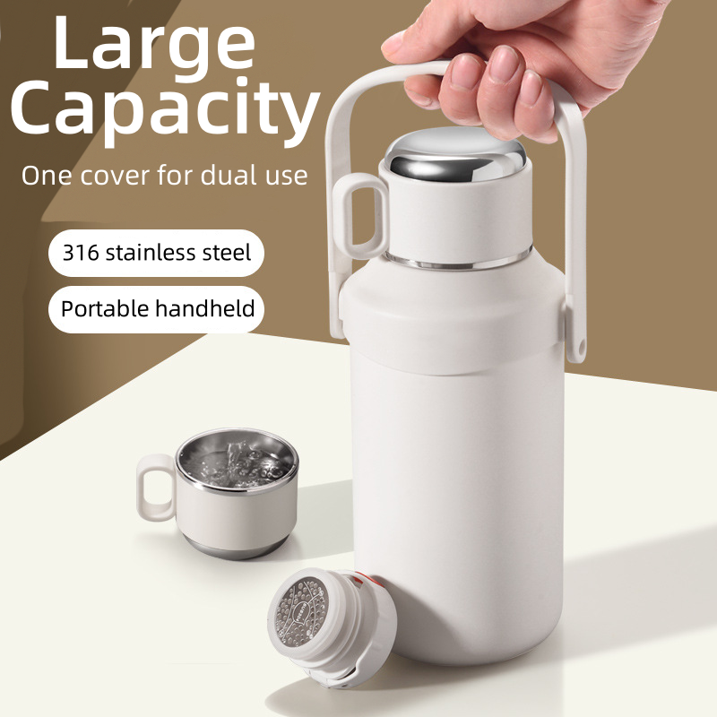 Leak-proof Inner Plug Rust-proof Tea Water Separation Layer By Layer Seal For Cold Protection Multi-layer Insulation Thermal Mug