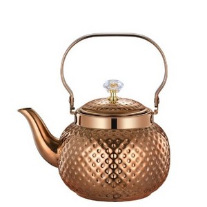 Electric Kettles 1.2L Large Camping Gold Stainless Steel Teapot Kettle Manufacturer