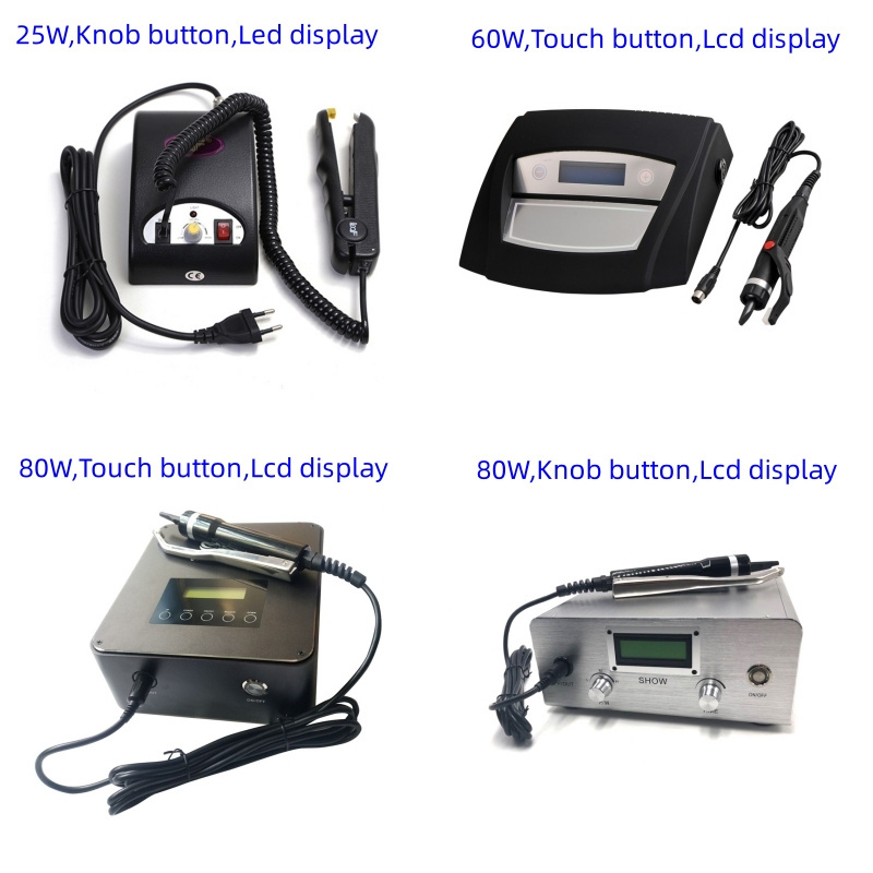 Loof Cold Fusion Hair Extension Machine 6D Ultrasonic Hair Extension Machine Pre-bonded Keratin Hair Extensions Machine