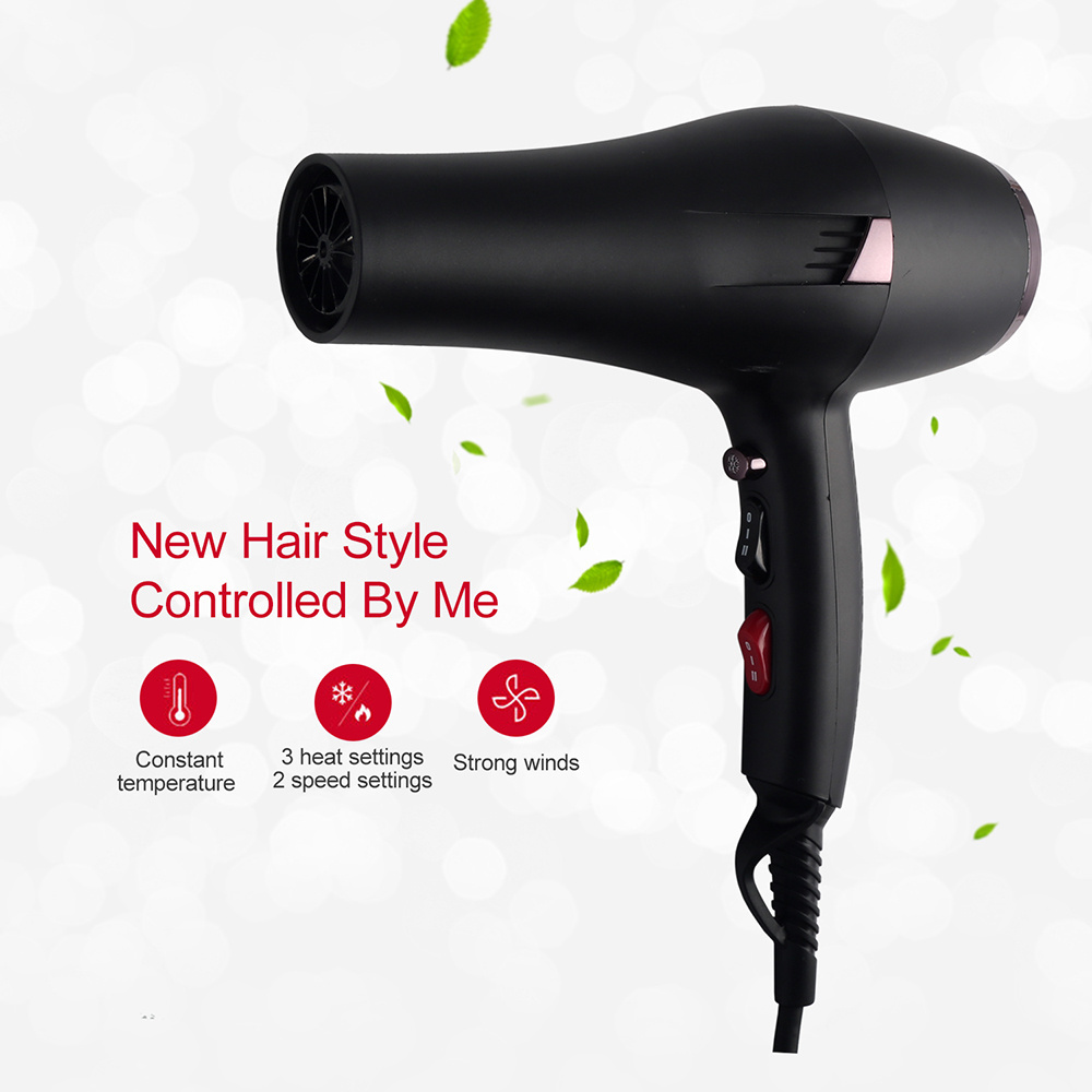 Powerful Hair Blow Dryer 2400W Professional Salon Equipment Cold And Hot Air Hair Dryer hair dryer