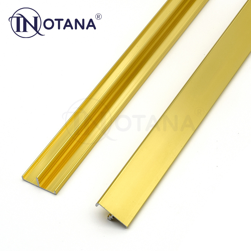 Low Price aluminum extrusion profiles T shaped trim for wall aluminium alloy decorative strip for home decoration