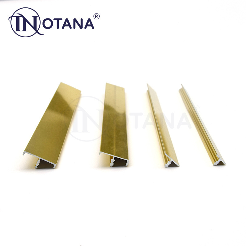 Low Price aluminum extrusion profiles T shaped trim for wall aluminium alloy decorative strip for home decoration