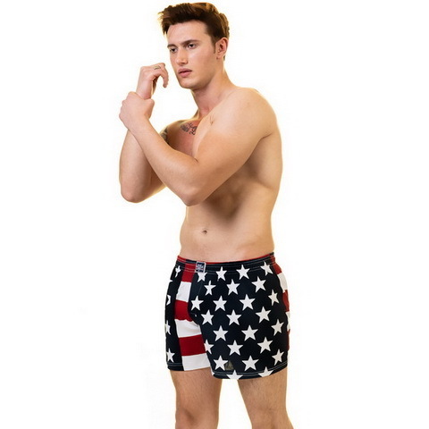 Wholesale Men's Youth Thong Short Boxer Brief Cotton Underwear Woven Long Adults Print Pattern for Men Knitted Mid-rise