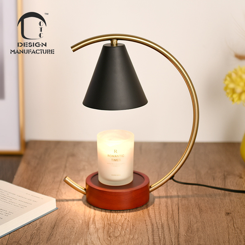 Dimmable Candle Warmer Lamp Adjustable Electronic Candle Lamp with Timer Melting Lamp for Jar Candles with 2 Bulbs