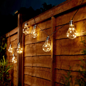 Outdoor Fairy Garden light solar light balls Globe Bulbs led string light christmas wedding decoration